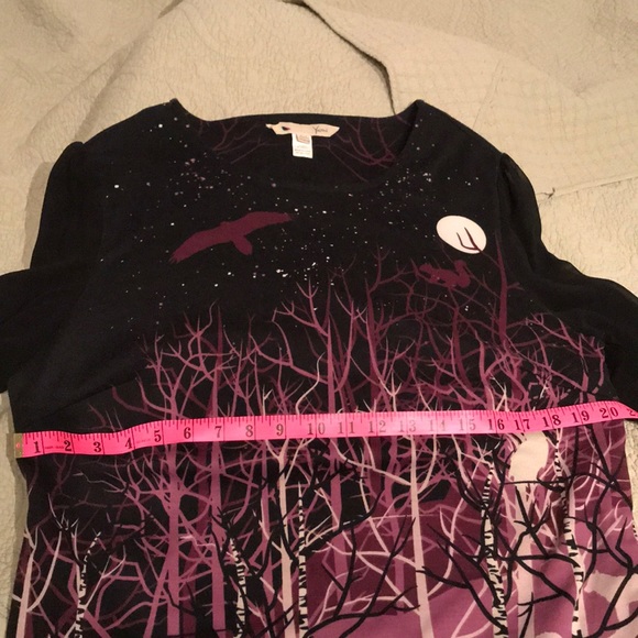 Purple Night Forrest Dress/Tunic - Picture 3 of 4